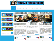 Tablet Screenshot of chriscrespo.com